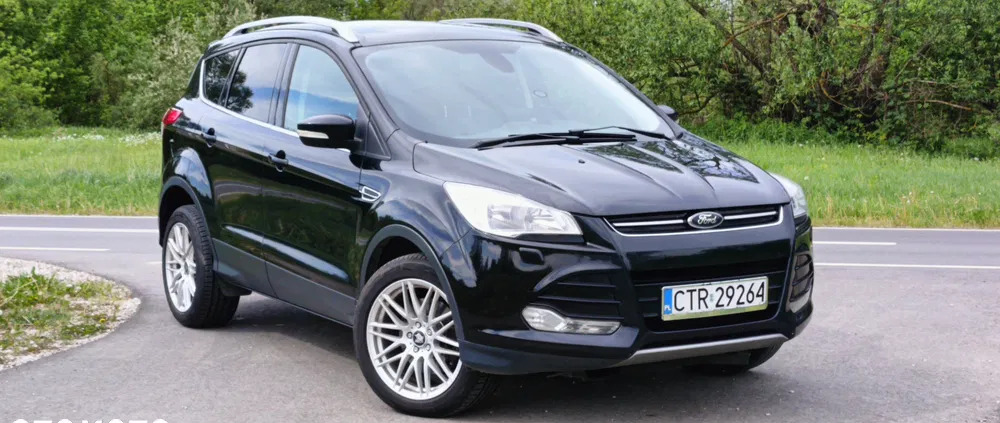 ford Ford Kuga cena 47500 przebieg: 169800, rok produkcji 2013 z Człuchów